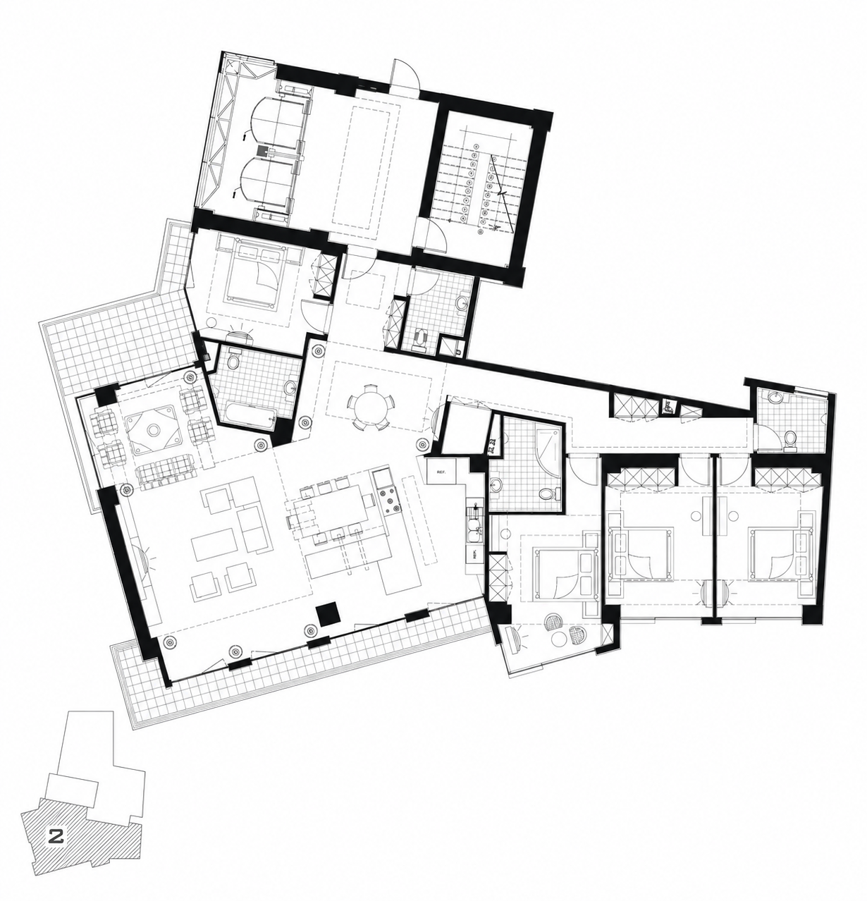 Architectural floor plan for Type 5